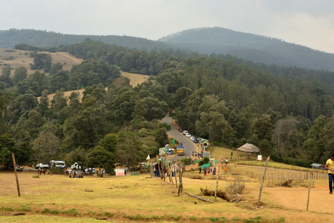 View from Shooting point @ Ooty